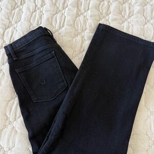 Hudson Black Denim Jeans - Signature Waist Label